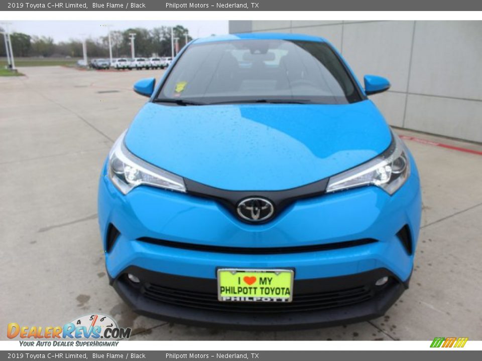 2019 Toyota C-HR Limited Blue Flame / Black Photo #2