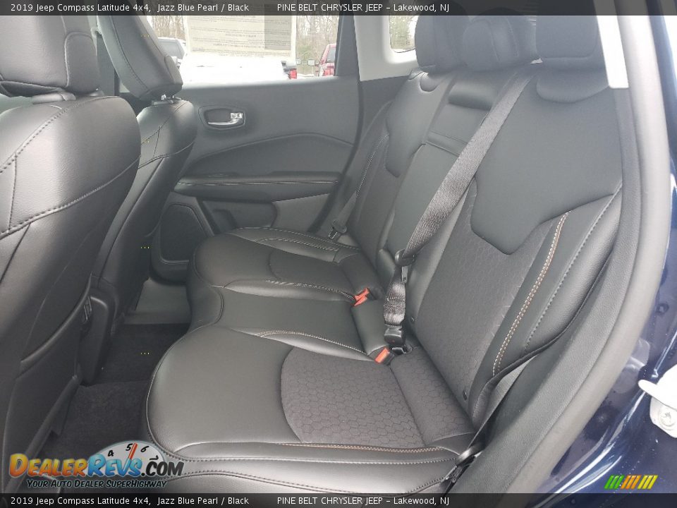 2019 Jeep Compass Latitude 4x4 Jazz Blue Pearl / Black Photo #6