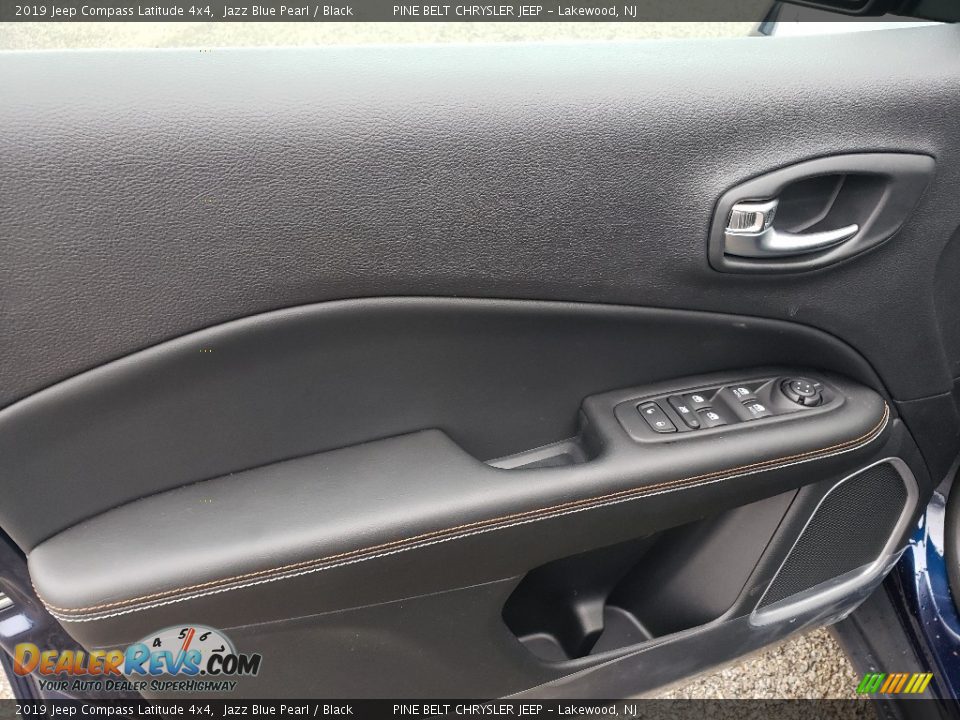 2019 Jeep Compass Latitude 4x4 Jazz Blue Pearl / Black Photo #8