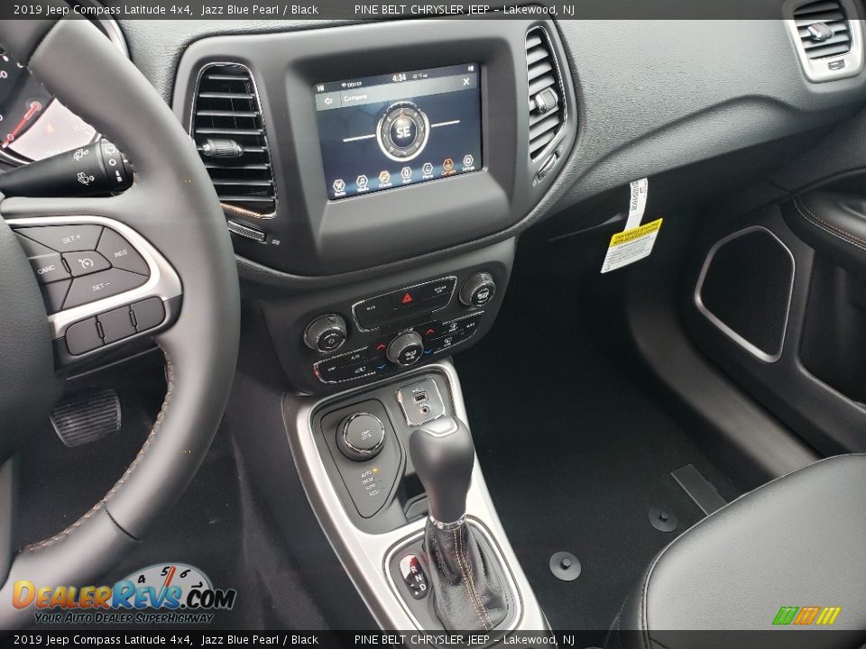 2019 Jeep Compass Latitude 4x4 Jazz Blue Pearl / Black Photo #10