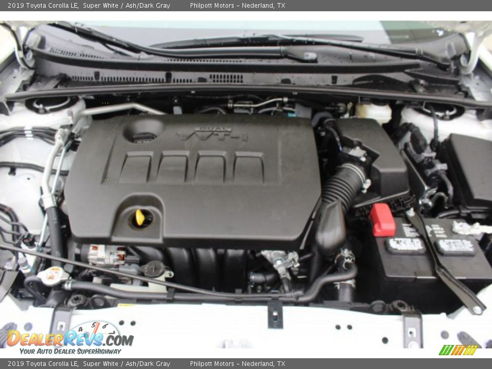 2019 Toyota Corolla LE Super White / Ash/Dark Gray Photo #27