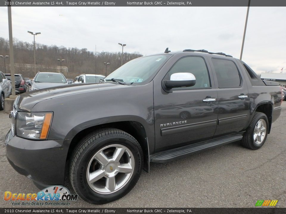 2010 Chevrolet Avalanche LS 4x4 Taupe Gray Metallic / Ebony Photo #1