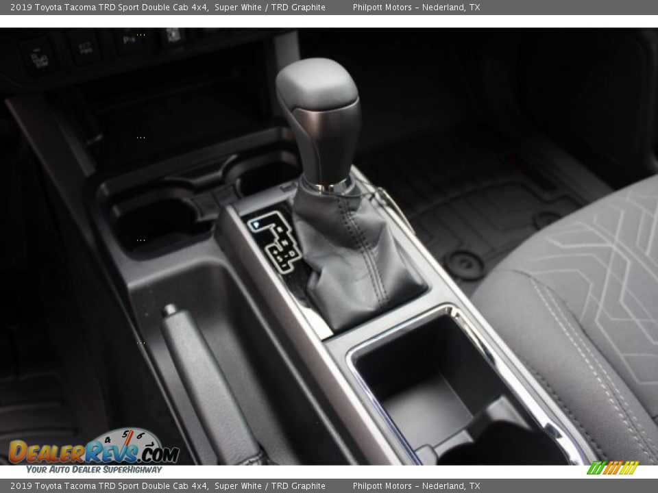 2019 Toyota Tacoma TRD Sport Double Cab 4x4 Super White / TRD Graphite Photo #13