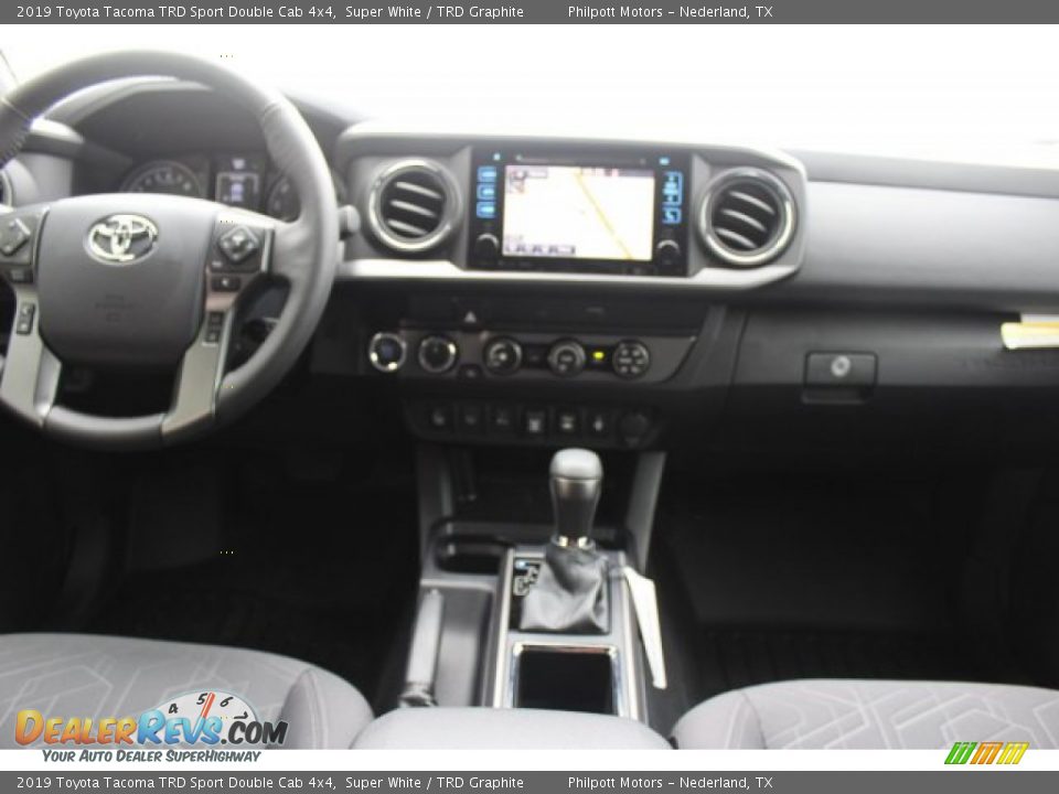 2019 Toyota Tacoma TRD Sport Double Cab 4x4 Super White / TRD Graphite Photo #25
