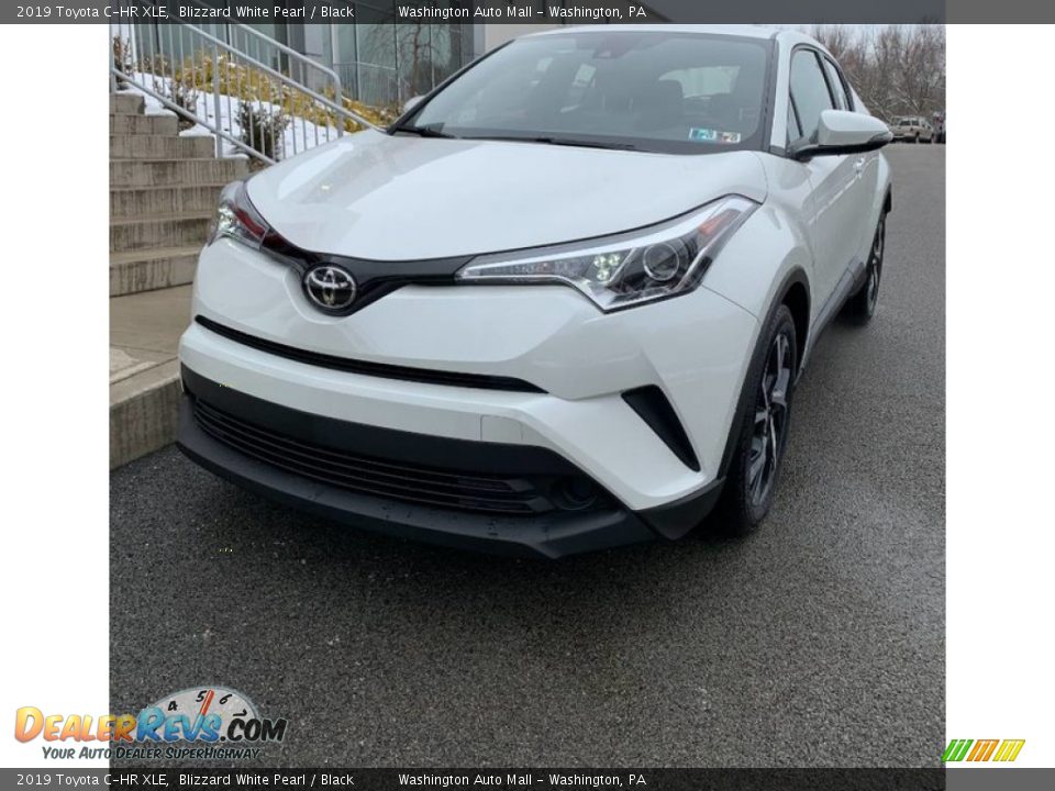2019 Toyota C-HR XLE Blizzard White Pearl / Black Photo #1