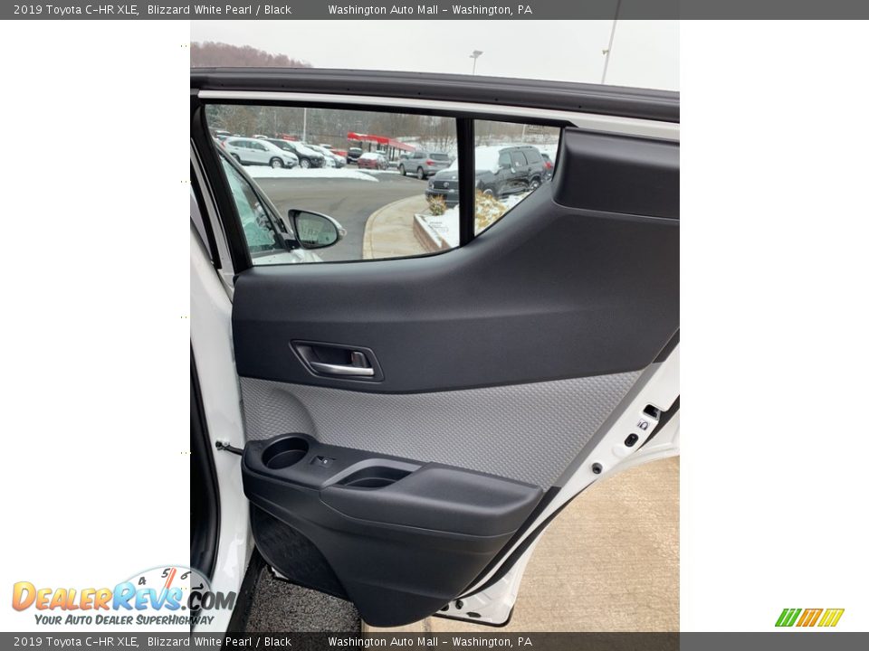 2019 Toyota C-HR XLE Blizzard White Pearl / Black Photo #21