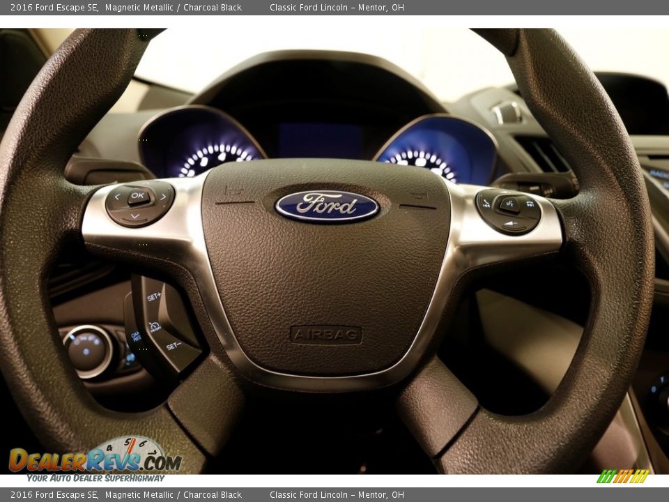 2016 Ford Escape SE Magnetic Metallic / Charcoal Black Photo #7