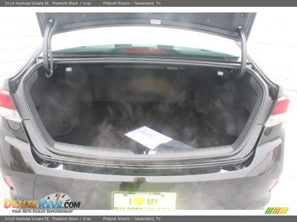 2019 Hyundai Sonata SE Phantom Black / Gray Photo #20