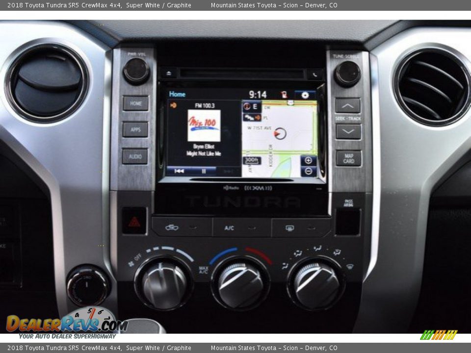 2018 Toyota Tundra SR5 CrewMax 4x4 Super White / Graphite Photo #14
