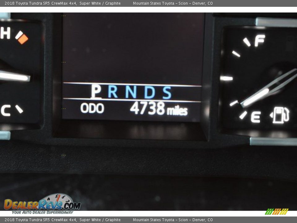 2018 Toyota Tundra SR5 CrewMax 4x4 Super White / Graphite Photo #29