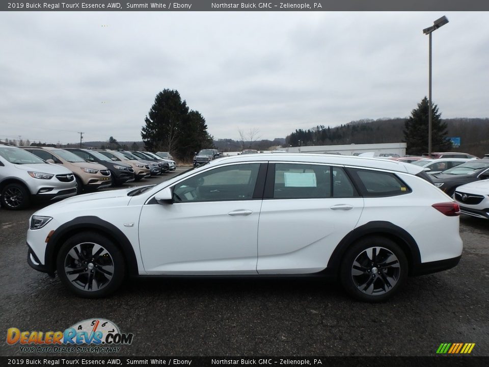 2019 Buick Regal TourX Essence AWD Summit White / Ebony Photo #9