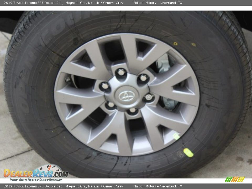 2019 Toyota Tacoma SR5 Double Cab Magnetic Gray Metallic / Cement Gray Photo #4