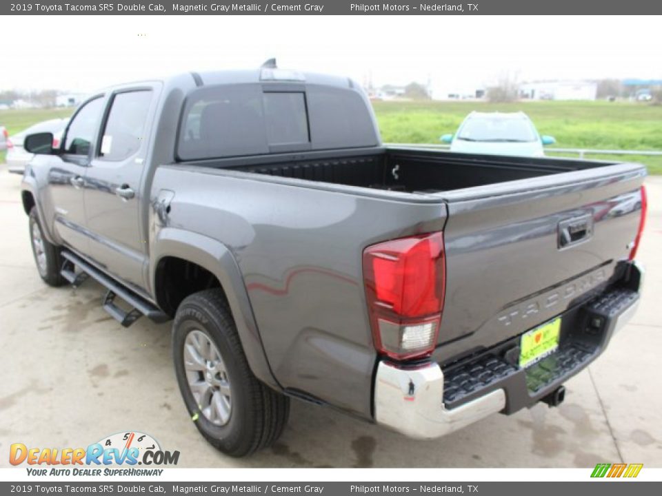 2019 Toyota Tacoma SR5 Double Cab Magnetic Gray Metallic / Cement Gray Photo #6