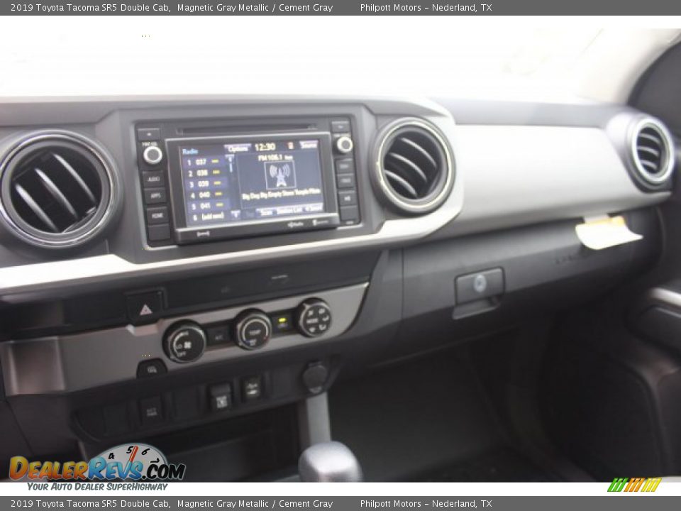 2019 Toyota Tacoma SR5 Double Cab Magnetic Gray Metallic / Cement Gray Photo #11