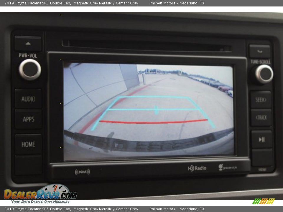2019 Toyota Tacoma SR5 Double Cab Magnetic Gray Metallic / Cement Gray Photo #15
