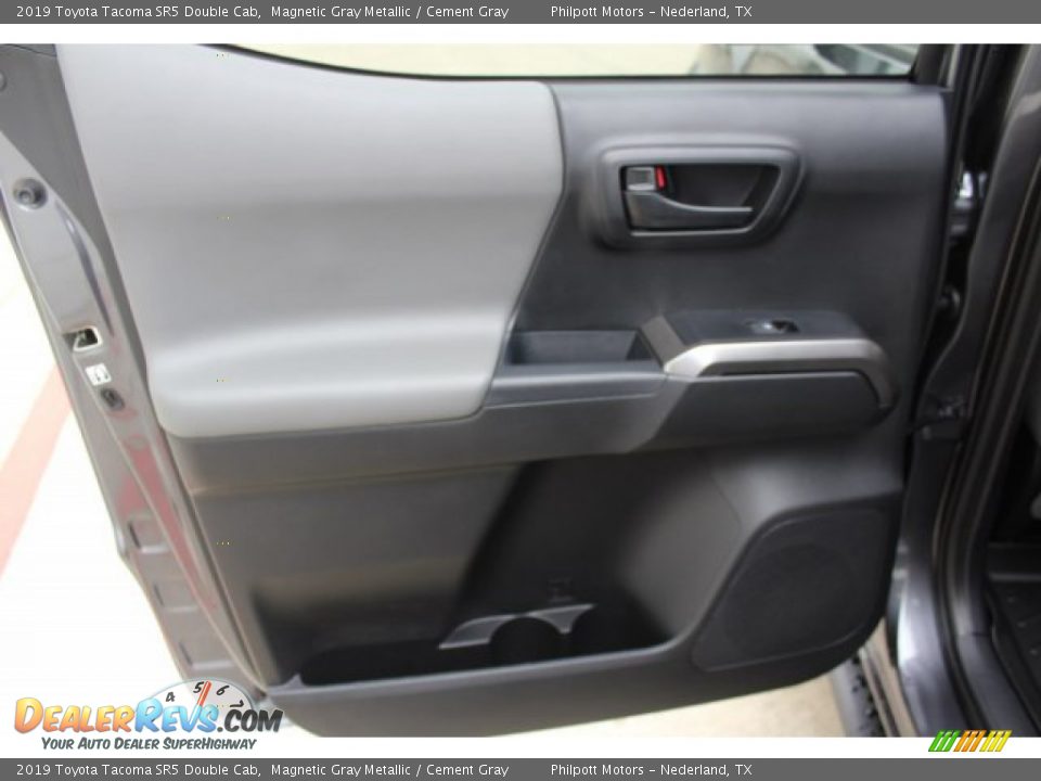 2019 Toyota Tacoma SR5 Double Cab Magnetic Gray Metallic / Cement Gray Photo #20