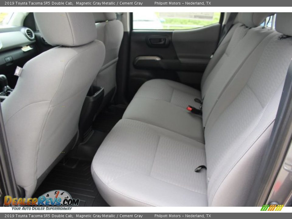 2019 Toyota Tacoma SR5 Double Cab Magnetic Gray Metallic / Cement Gray Photo #22