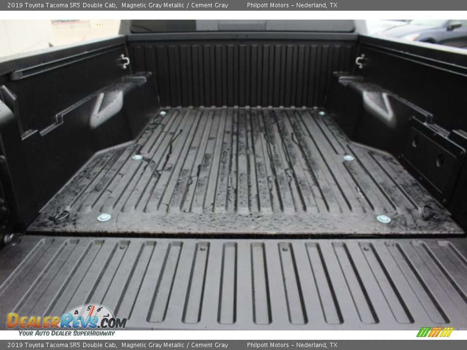 2019 Toyota Tacoma SR5 Double Cab Magnetic Gray Metallic / Cement Gray Photo #25