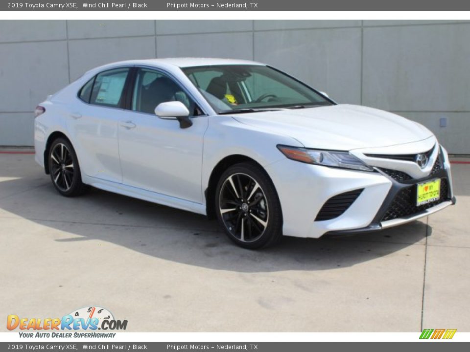 2019 Toyota Camry XSE Wind Chill Pearl / Black Photo #2