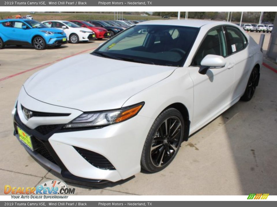 2019 Toyota Camry XSE Wind Chill Pearl / Black Photo #4