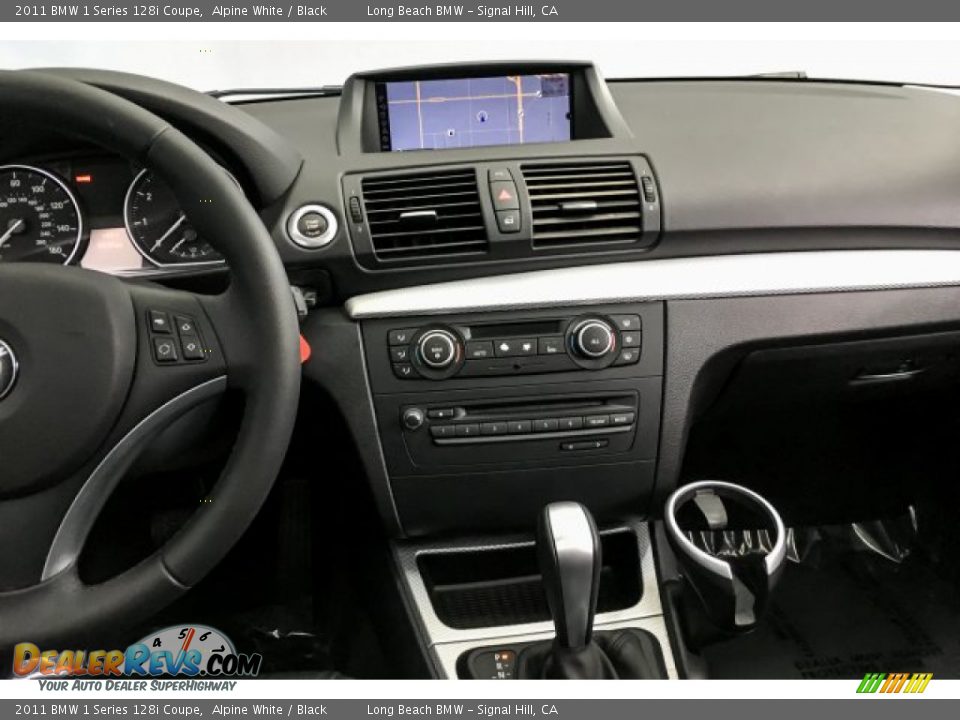 2011 BMW 1 Series 128i Coupe Alpine White / Black Photo #5