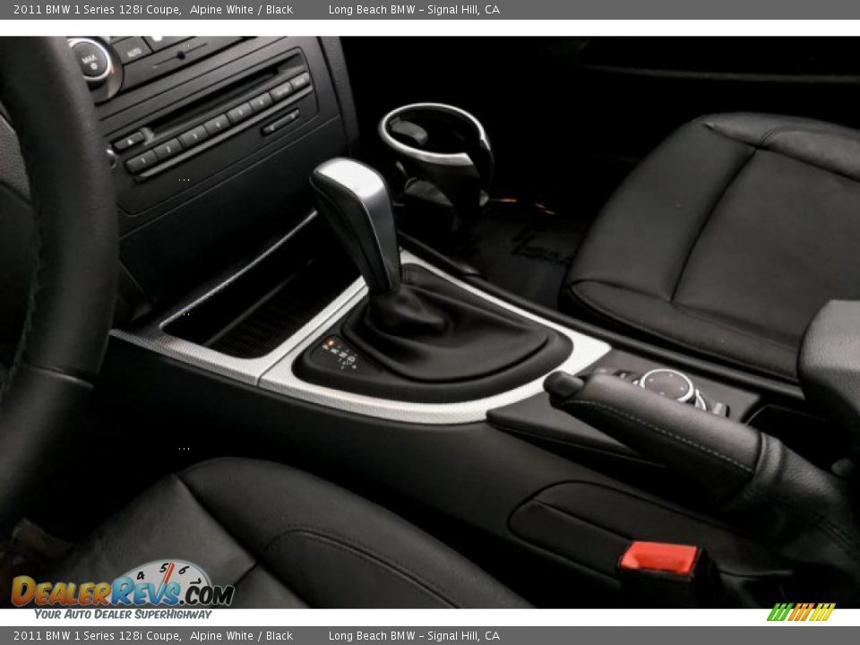 2011 BMW 1 Series 128i Coupe Alpine White / Black Photo #21