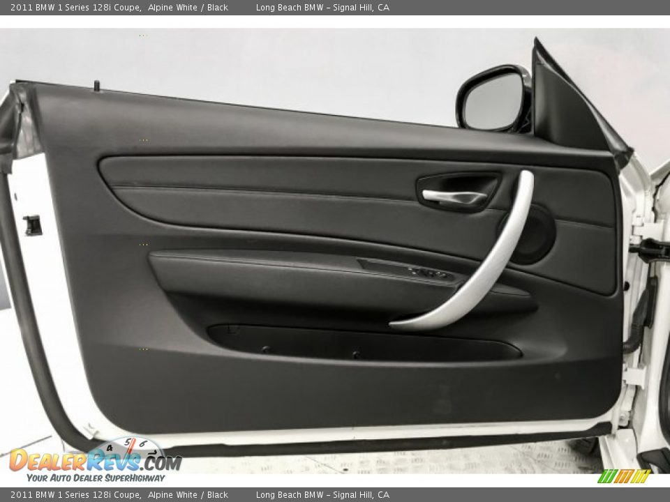 2011 BMW 1 Series 128i Coupe Alpine White / Black Photo #24