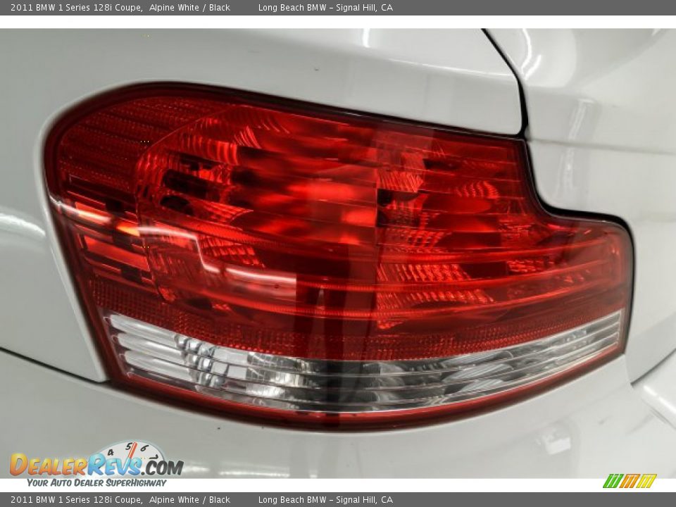 2011 BMW 1 Series 128i Coupe Alpine White / Black Photo #25