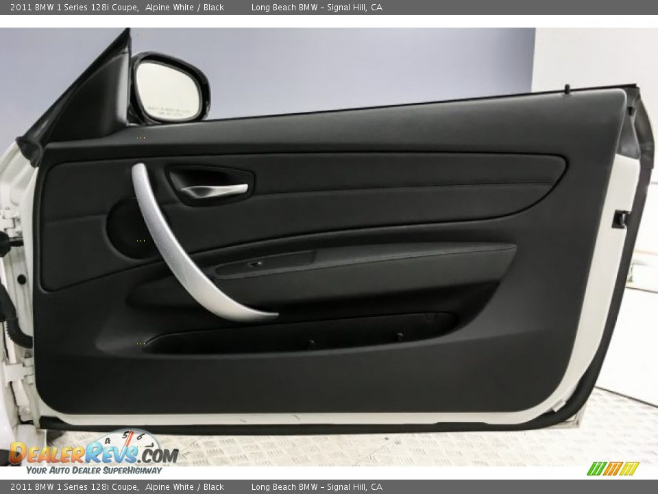 2011 BMW 1 Series 128i Coupe Alpine White / Black Photo #29