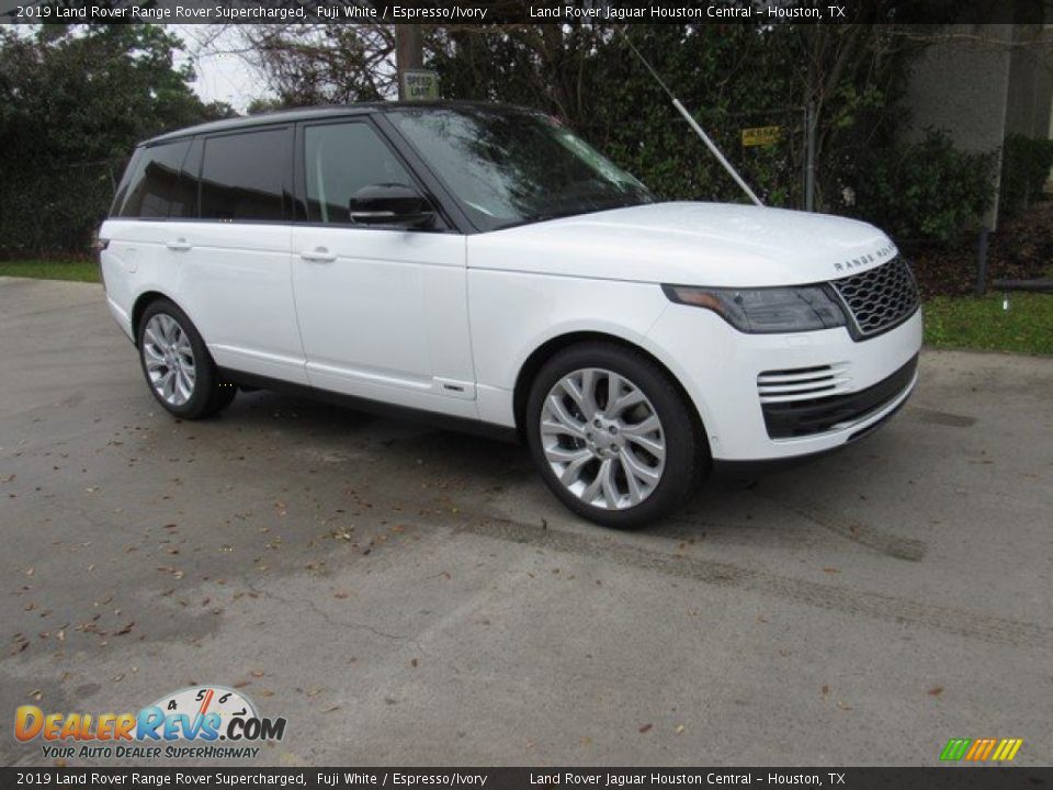 2019 Land Rover Range Rover Supercharged Fuji White / Espresso/Ivory Photo #1