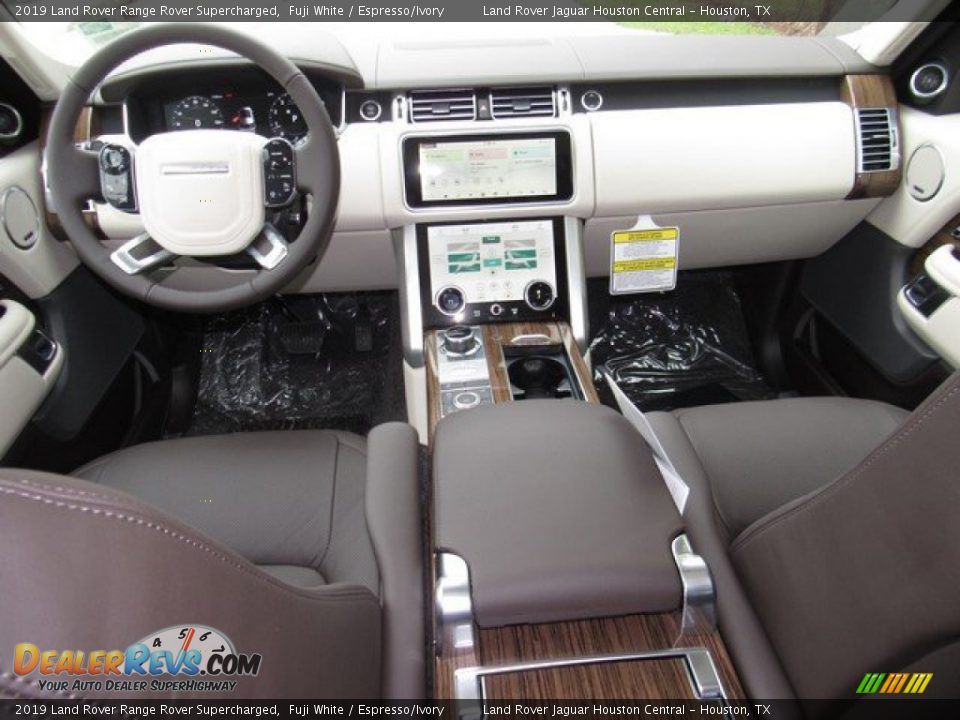 2019 Land Rover Range Rover Supercharged Fuji White / Espresso/Ivory Photo #4