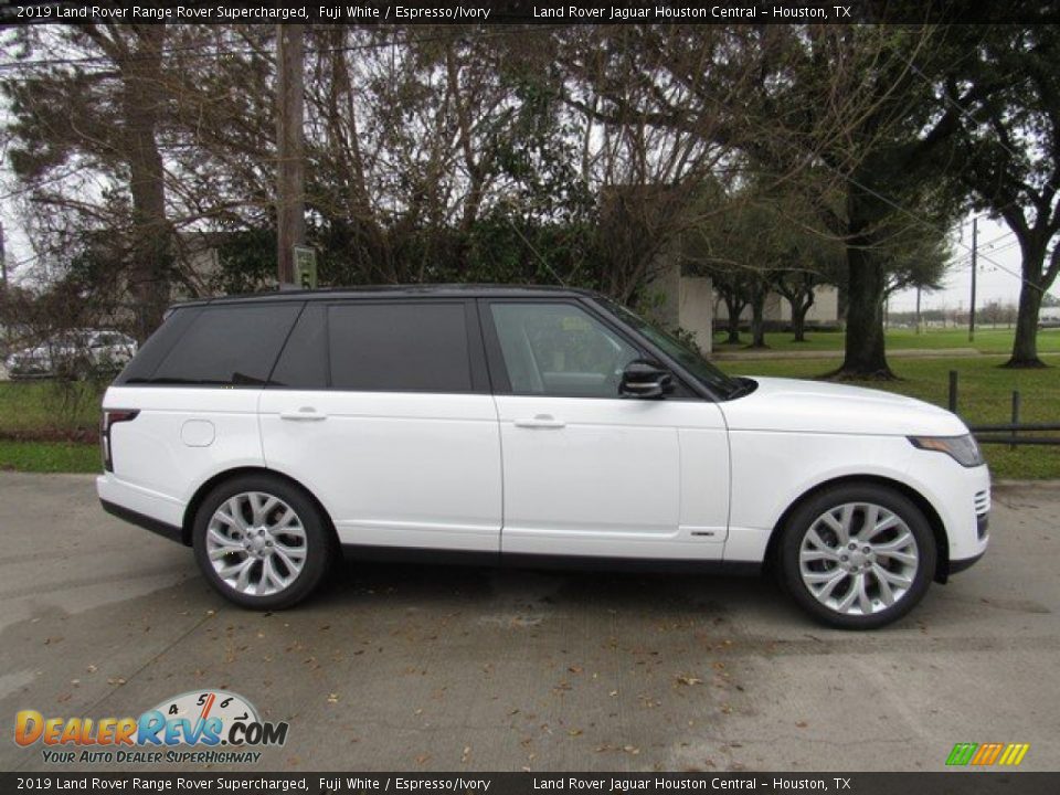 2019 Land Rover Range Rover Supercharged Fuji White / Espresso/Ivory Photo #6