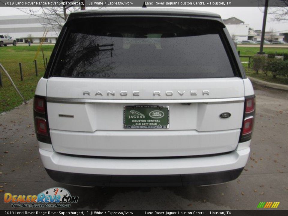 2019 Land Rover Range Rover Supercharged Fuji White / Espresso/Ivory Photo #8