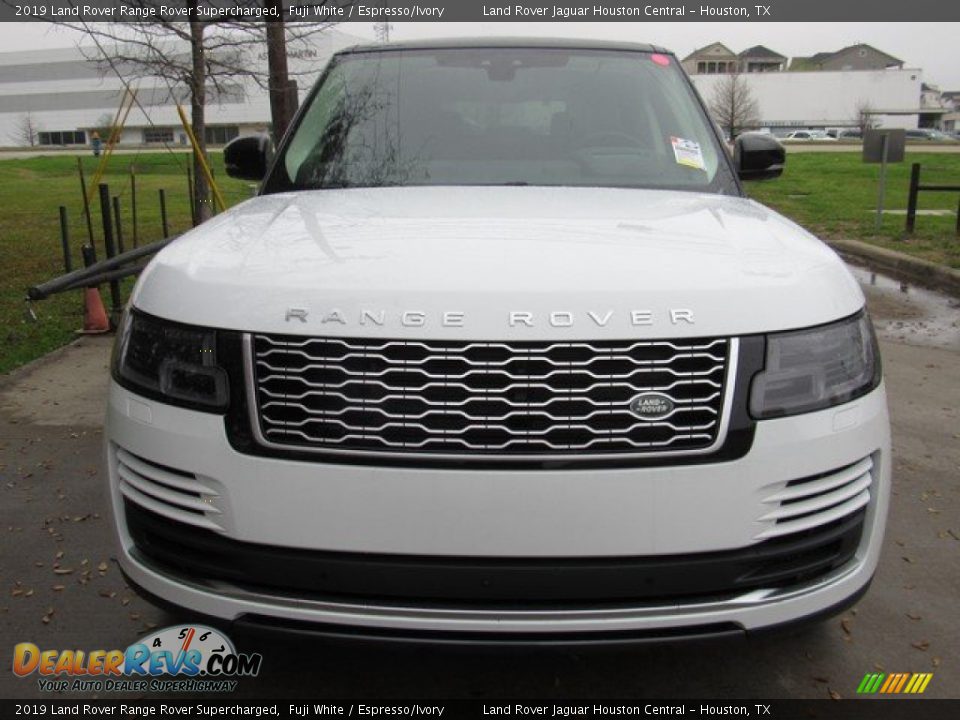 2019 Land Rover Range Rover Supercharged Fuji White / Espresso/Ivory Photo #9