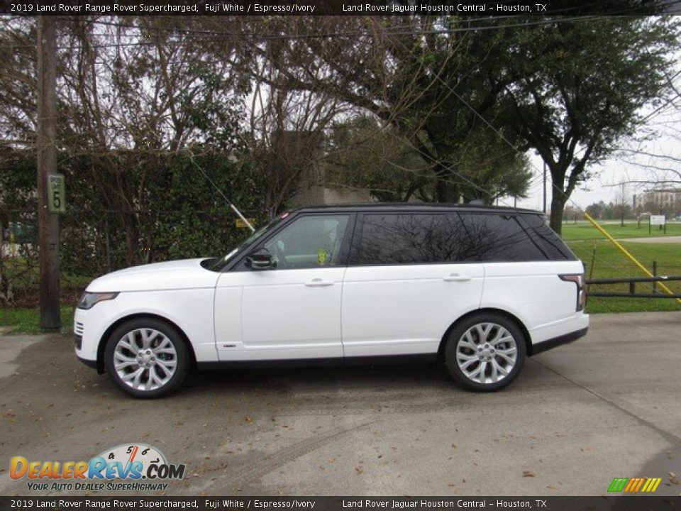 2019 Land Rover Range Rover Supercharged Fuji White / Espresso/Ivory Photo #11