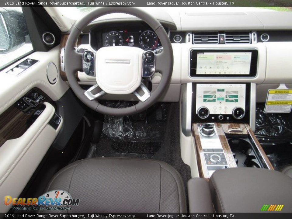 2019 Land Rover Range Rover Supercharged Fuji White / Espresso/Ivory Photo #14
