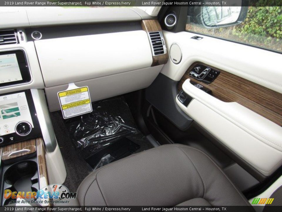 2019 Land Rover Range Rover Supercharged Fuji White / Espresso/Ivory Photo #15