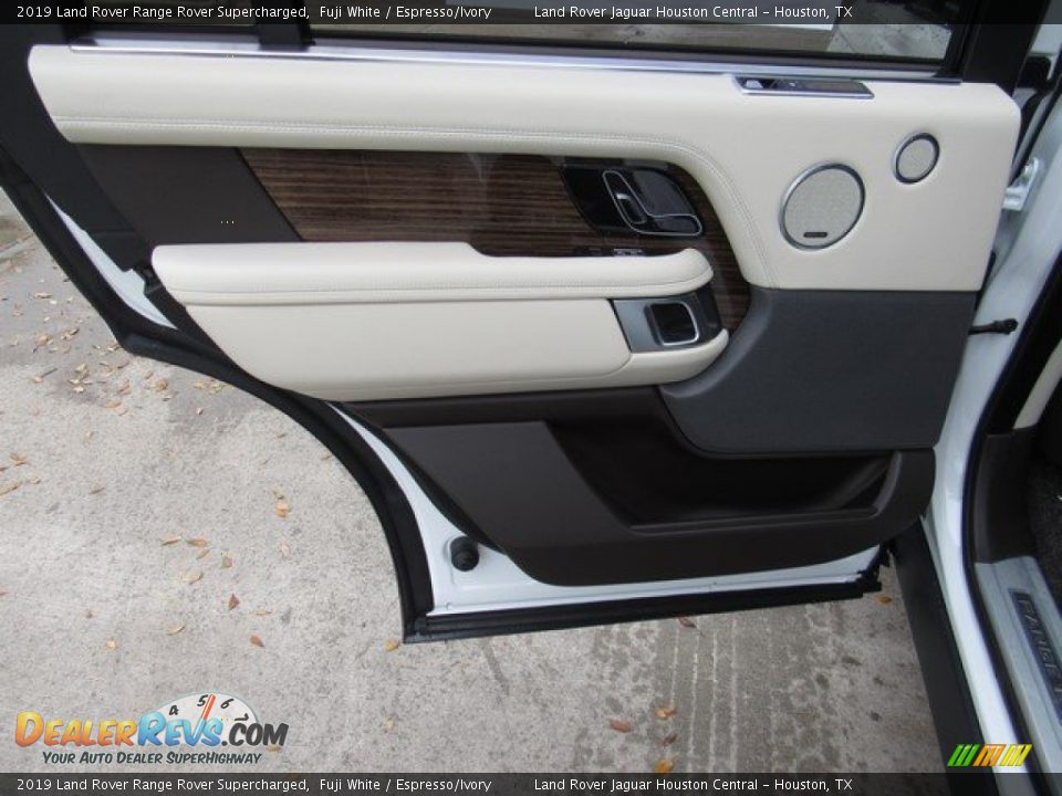 2019 Land Rover Range Rover Supercharged Fuji White / Espresso/Ivory Photo #25
