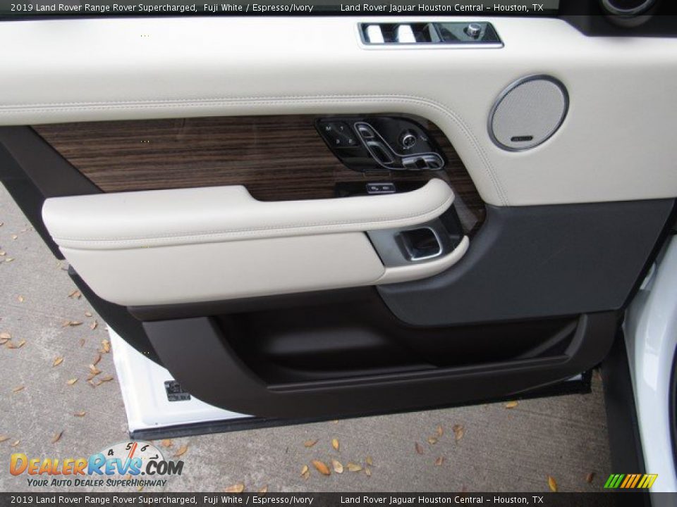 2019 Land Rover Range Rover Supercharged Fuji White / Espresso/Ivory Photo #26