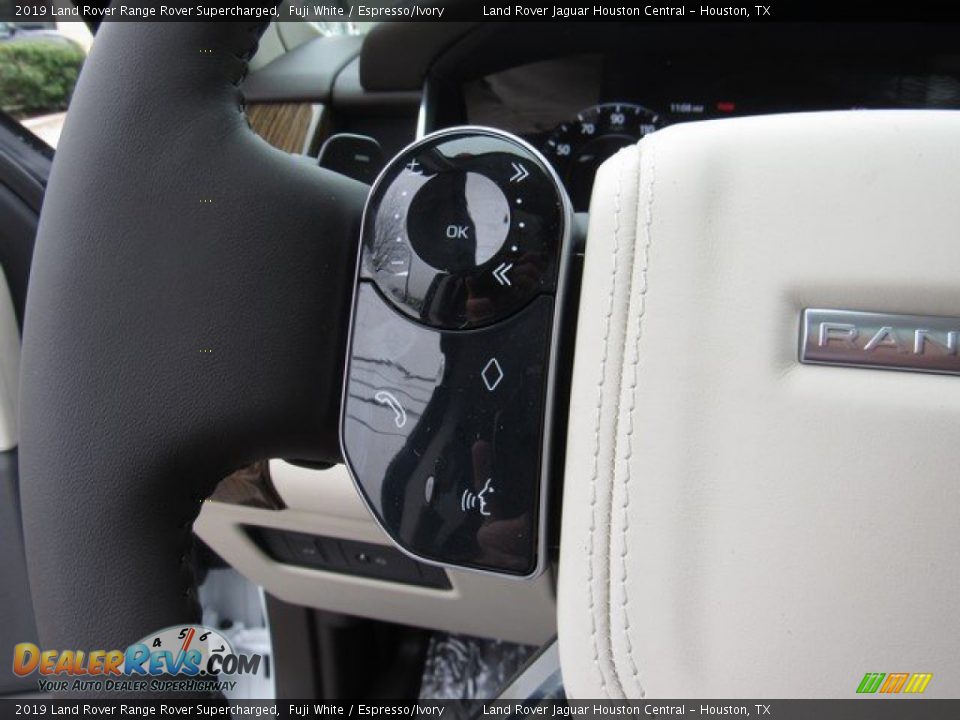 2019 Land Rover Range Rover Supercharged Fuji White / Espresso/Ivory Photo #30