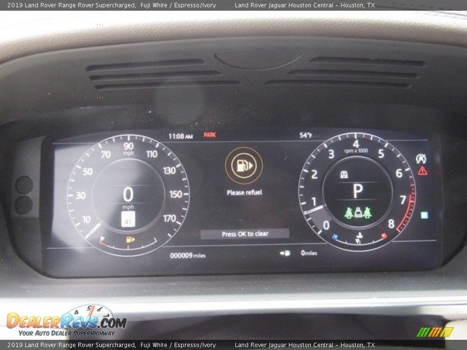 2019 Land Rover Range Rover Supercharged Fuji White / Espresso/Ivory Photo #32