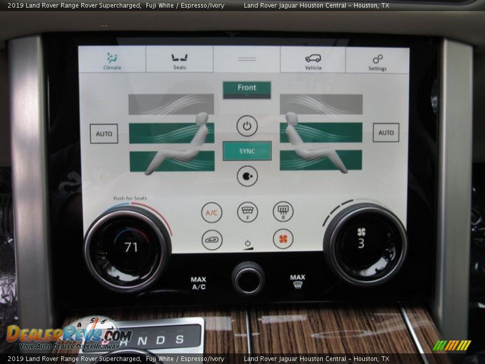 2019 Land Rover Range Rover Supercharged Fuji White / Espresso/Ivory Photo #36