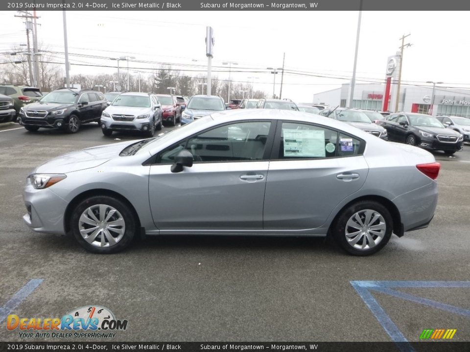 2019 Subaru Impreza 2.0i 4-Door Ice Silver Metallic / Black Photo #7