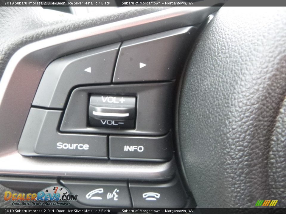 2019 Subaru Impreza 2.0i 4-Door Ice Silver Metallic / Black Photo #19