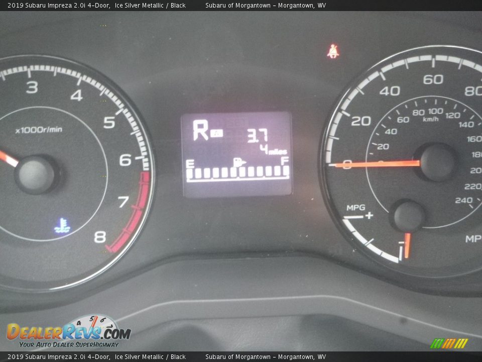 2019 Subaru Impreza 2.0i 4-Door Ice Silver Metallic / Black Photo #20