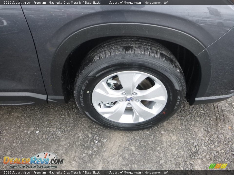 2019 Subaru Ascent Premium Magnetite Gray Metallic / Slate Black Photo #2
