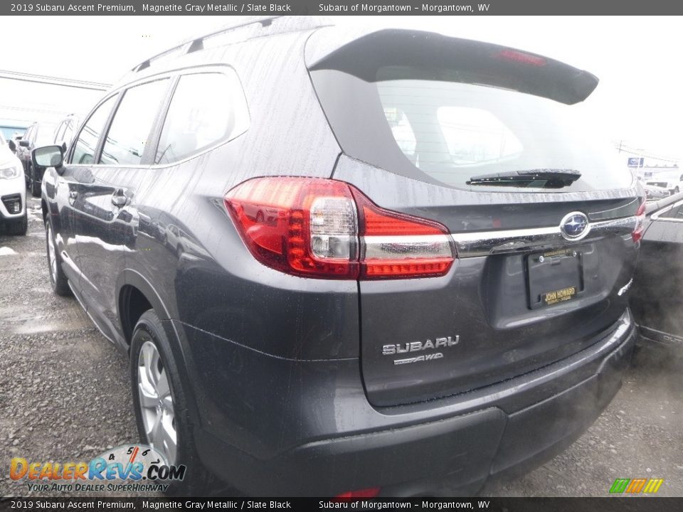 2019 Subaru Ascent Premium Magnetite Gray Metallic / Slate Black Photo #8