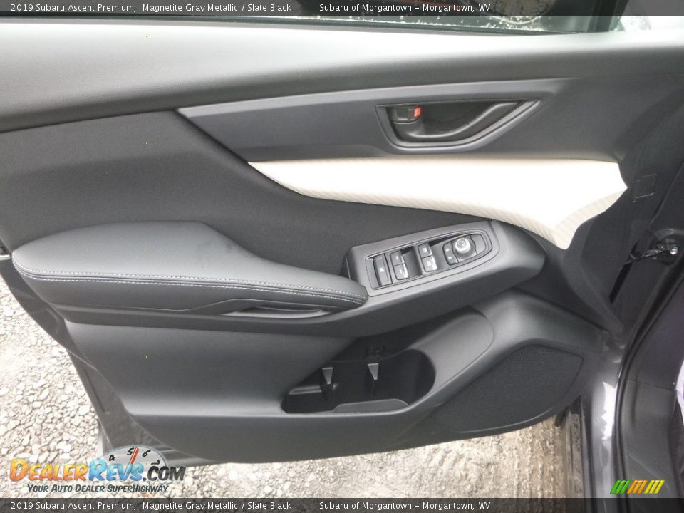 2019 Subaru Ascent Premium Magnetite Gray Metallic / Slate Black Photo #11