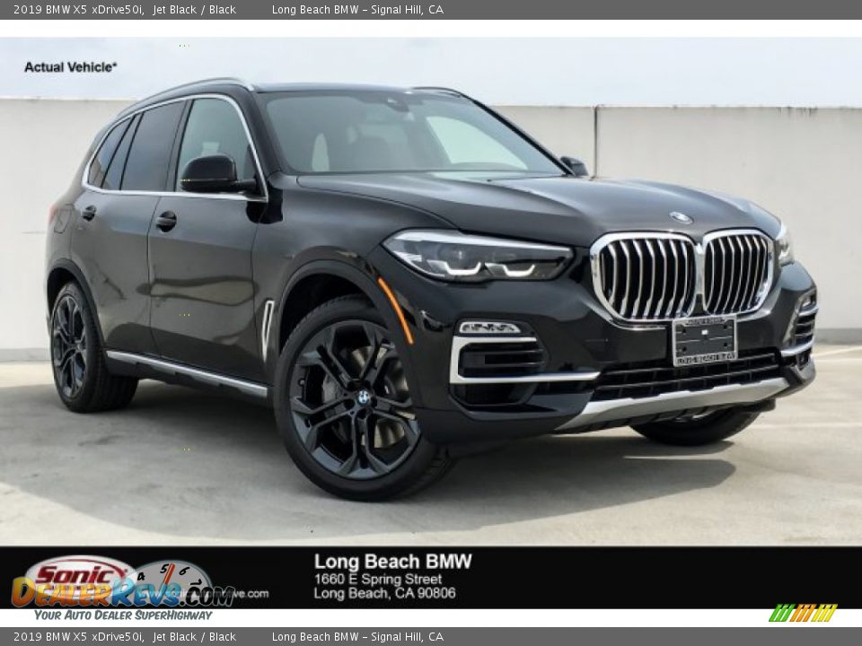 2019 BMW X5 xDrive50i Jet Black / Black Photo #1