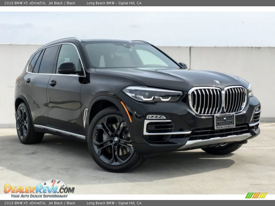 2019 BMW X5 xDrive50i Jet Black / Black Photo #12